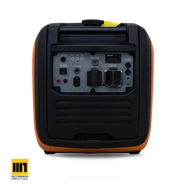 پنل موتوربرق هواسدان مدل h4500ie-r دوگانه سوز سایلنت 4 کیلووات